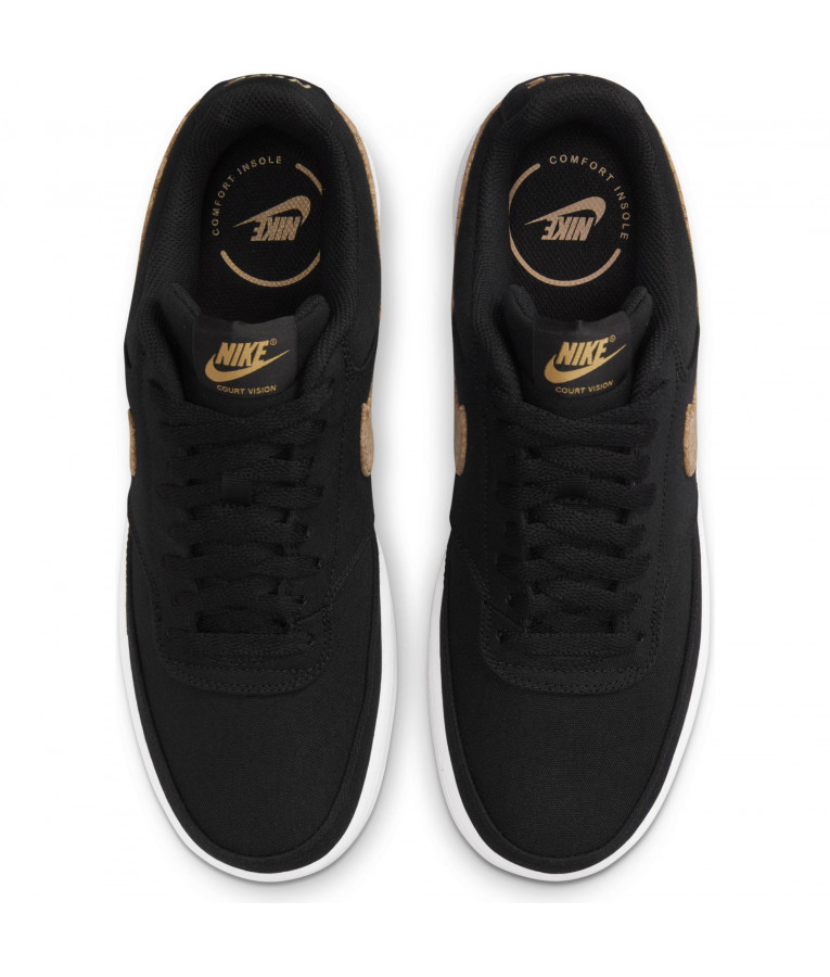 Nike Zapatilla Hombre Court Vision Lo Cnvs Mtz Beige | platanitos.com